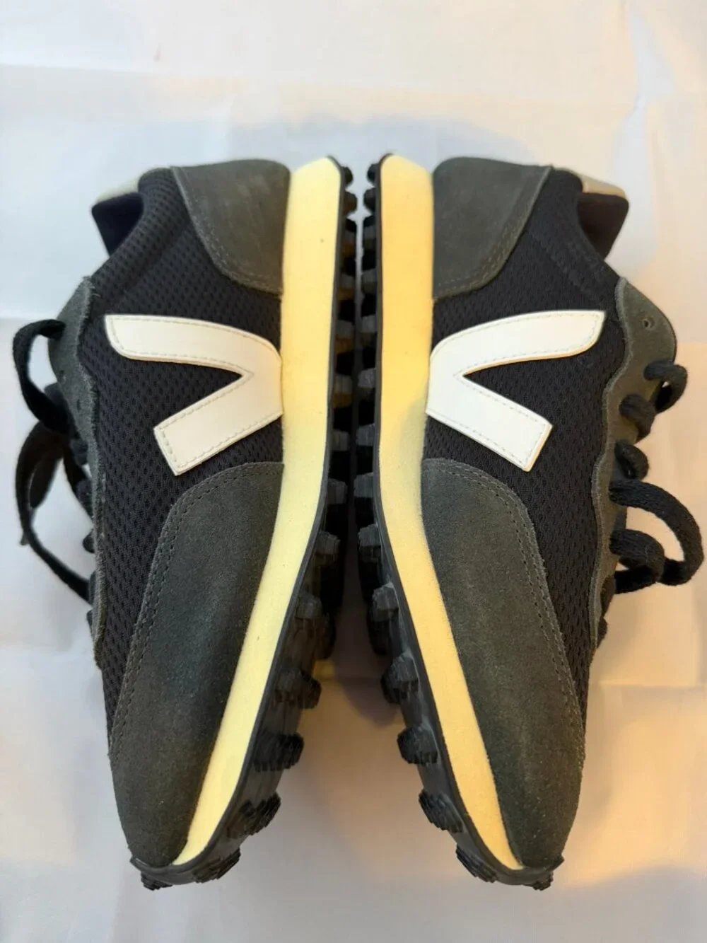VEJA Rio Branco II Sneaker, Black Women Size 6 recycled polyester - Picture 3 of 6